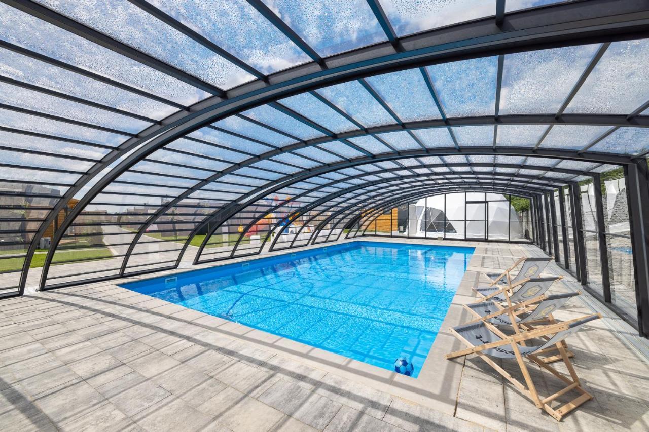 Rresort - Domki Z Krytym I Podgrzewanym Basenem, Sauna, Wifi, Parking W Cenie! Rewal Exterior foto